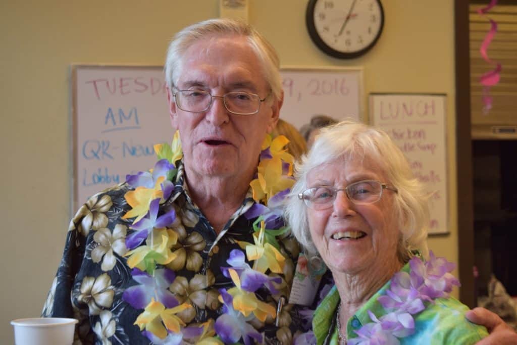 Volunteers Chuck and Juanita